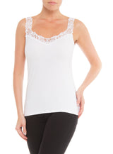 Teri Top with Racerback Appliqué